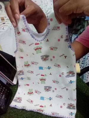 Printed large vest