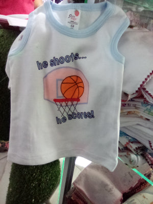 Strawberry boys sport pattern vest