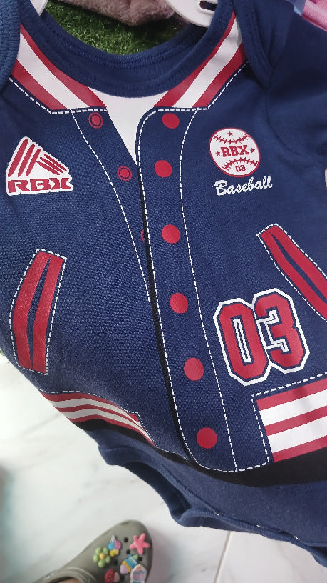 Baseball onesie