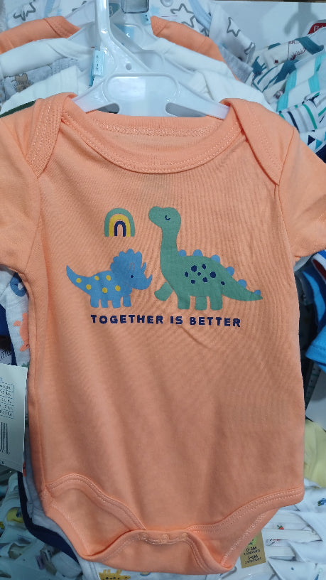 Together is better boys 3pc onesies
