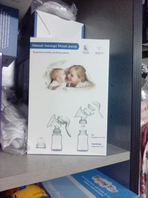 Manual breast pump