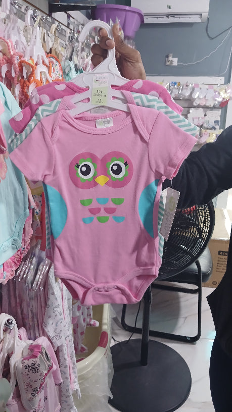 Babygirl Girls 3pcs onesie