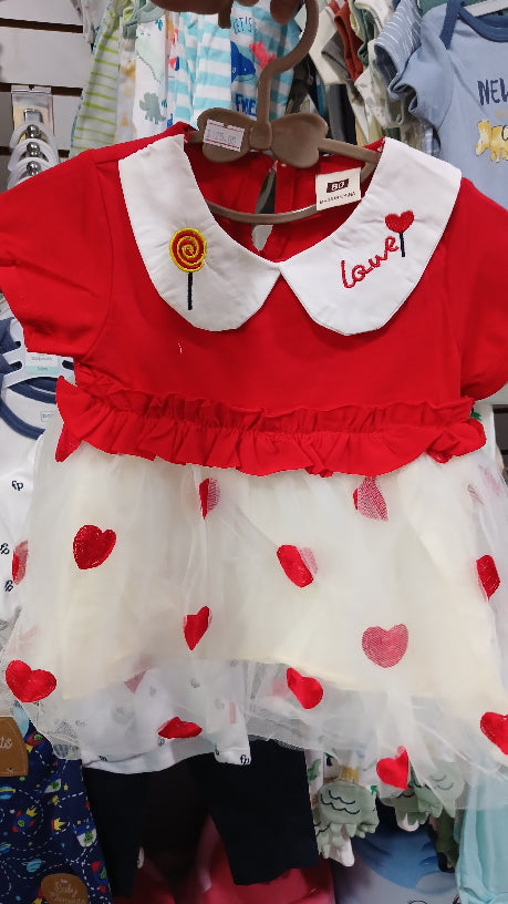 Red love dress