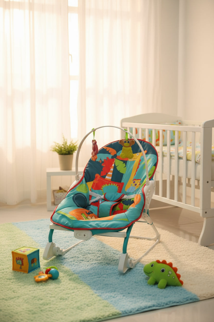 Baby Rocker with Feeding Tray