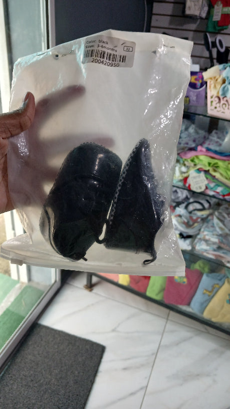 Black church shoes