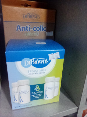 Dr brown's breast milk collection bottle