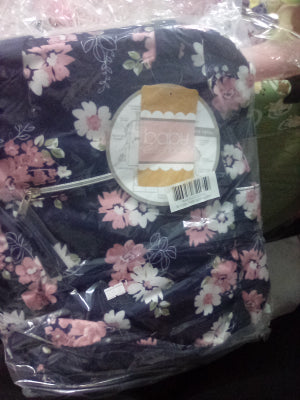 Pink carnation baby bag