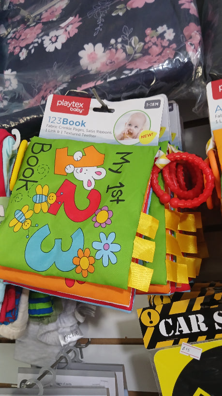 My First 123 playtex book