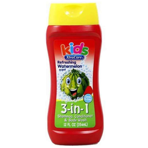 Kids Xtracare 3 in 1 Shampoo,  Conditioner, Body Wash