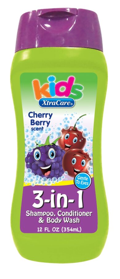 Kids Xtracare 3 in 1 Shampoo,  Conditioner, Body Wash