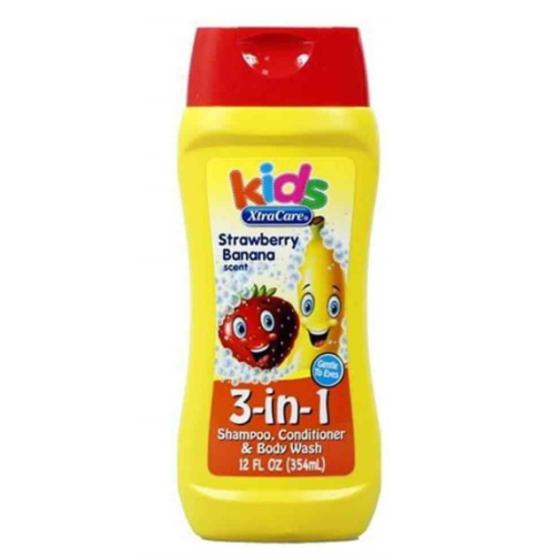 Kids Xtracare 3 in 1 Shampoo,  Conditioner, Body Wash