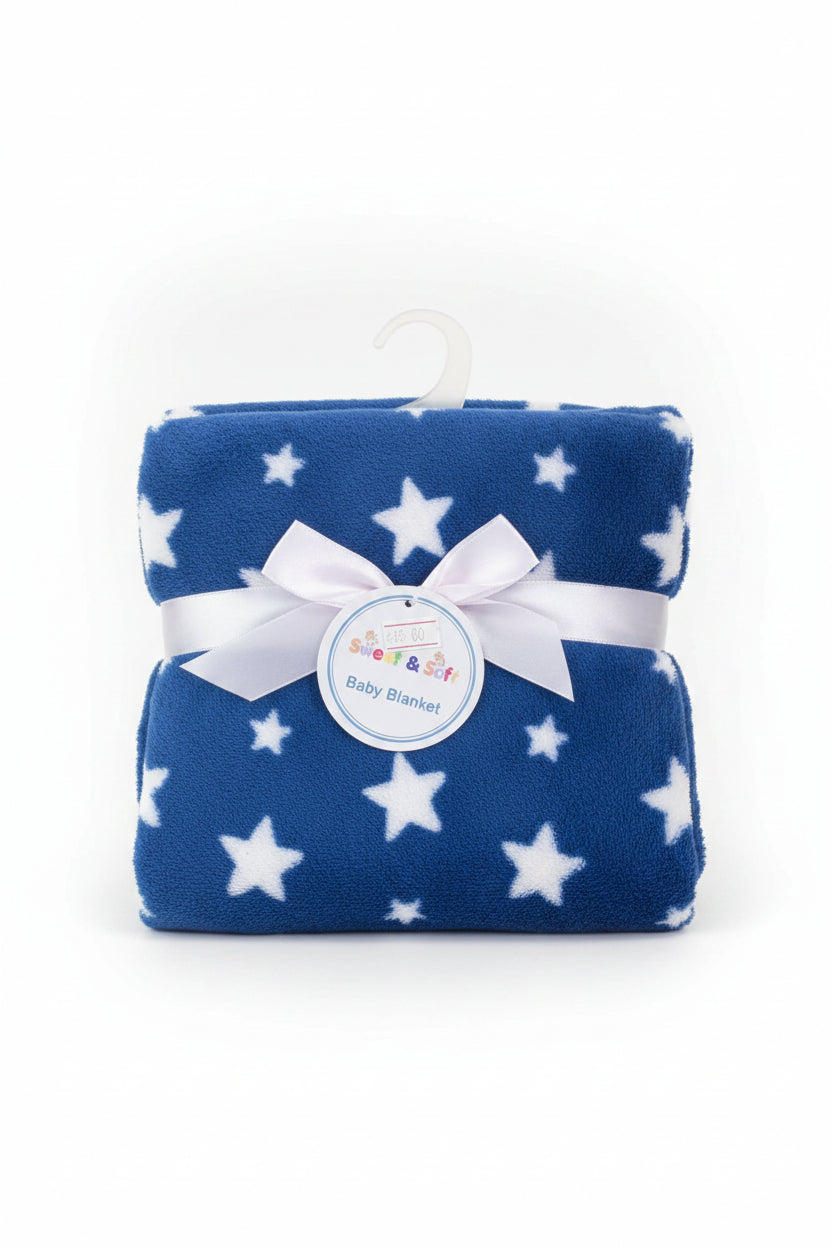 Blue Star Baby Blanket