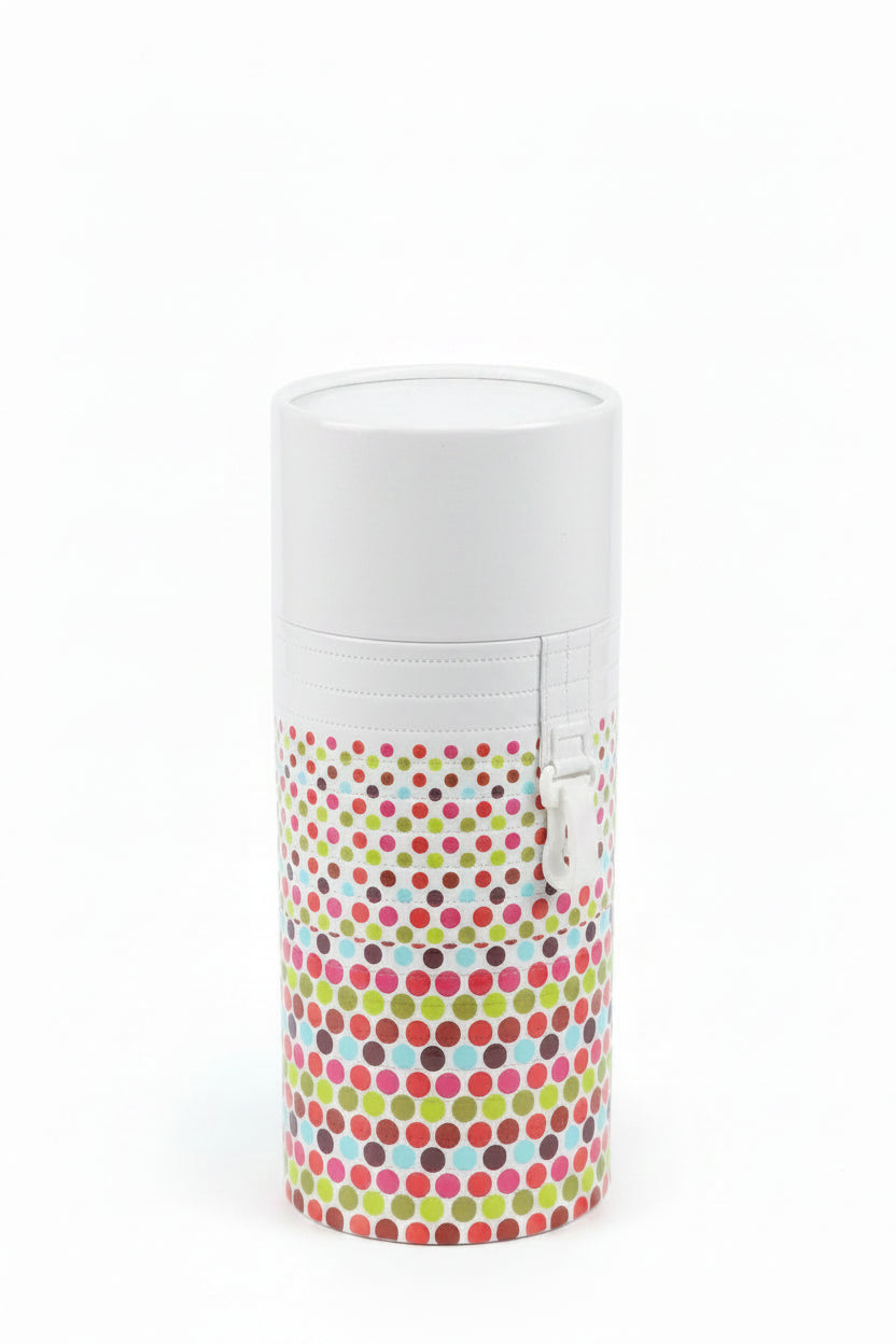 Baby Bottle Bag – Colourful Hearts
