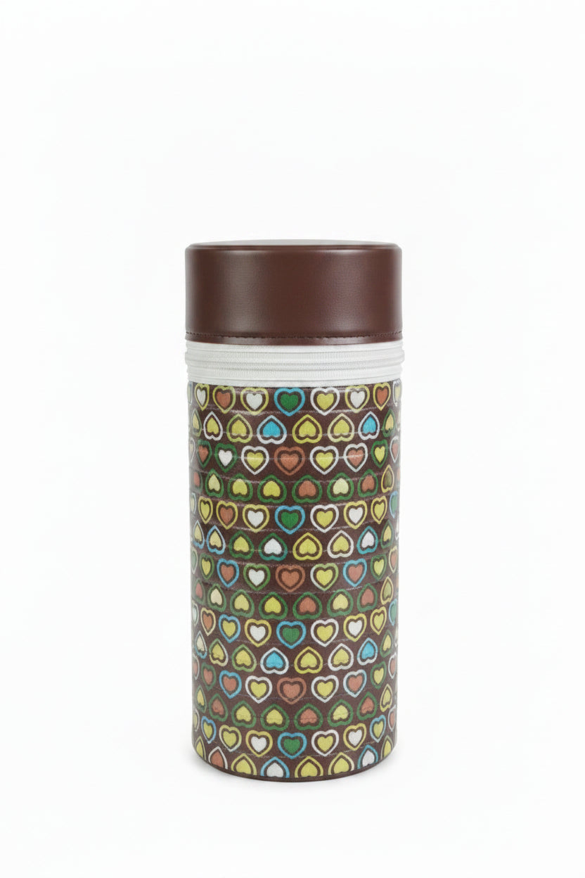 Baby Bottle Bag – Colourful Hearts