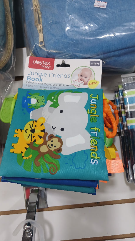 Jungle friends playtex book