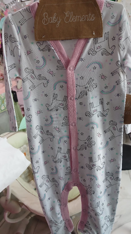 Baby Element girls unicorn sleeper
