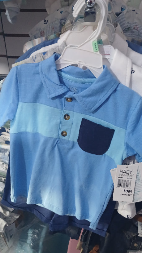 Blue polo