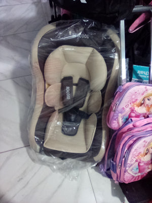 Cream Car Seat