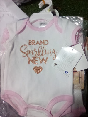 Brand sparkling new single onesie