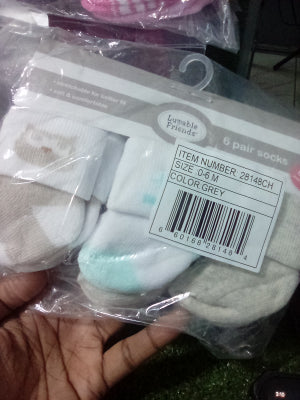 6pk lovable socks