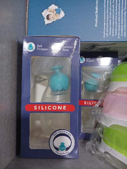 Silicone breast pump