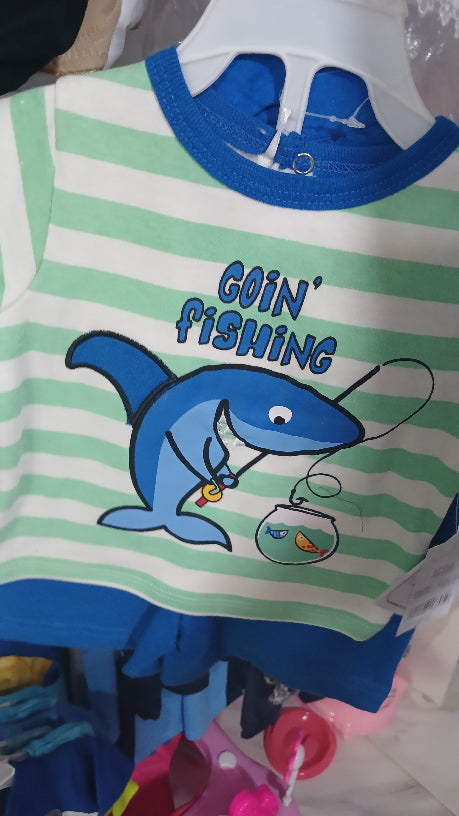 Going fishing 3pcs set