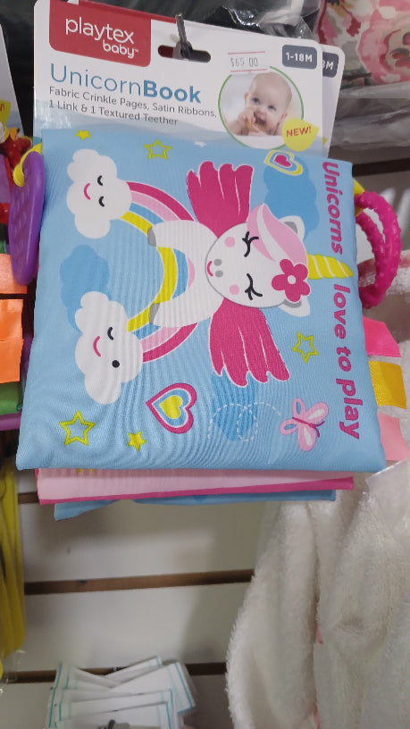 Unicorn playtex book