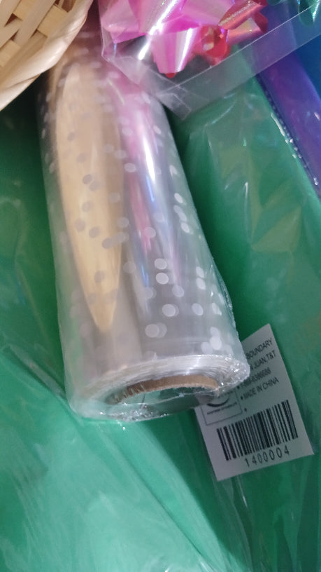 Polka dot wrapping