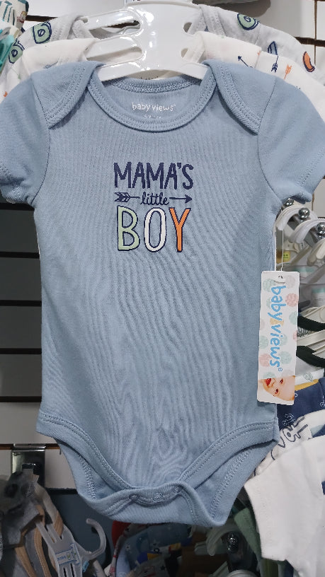 Mama's little boy 3pc onesies