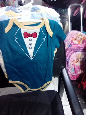 Teal suit 5pc onesie