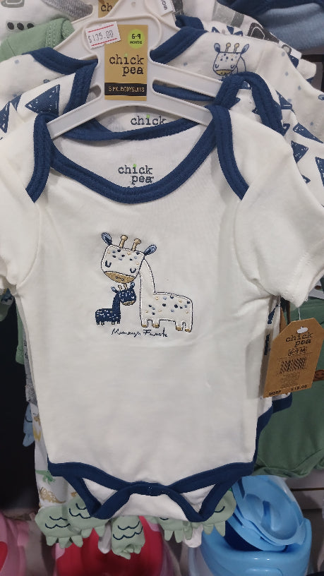 Mommy's favorite boys 3pc onesies