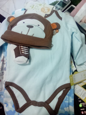 Camo monkey 4pc set