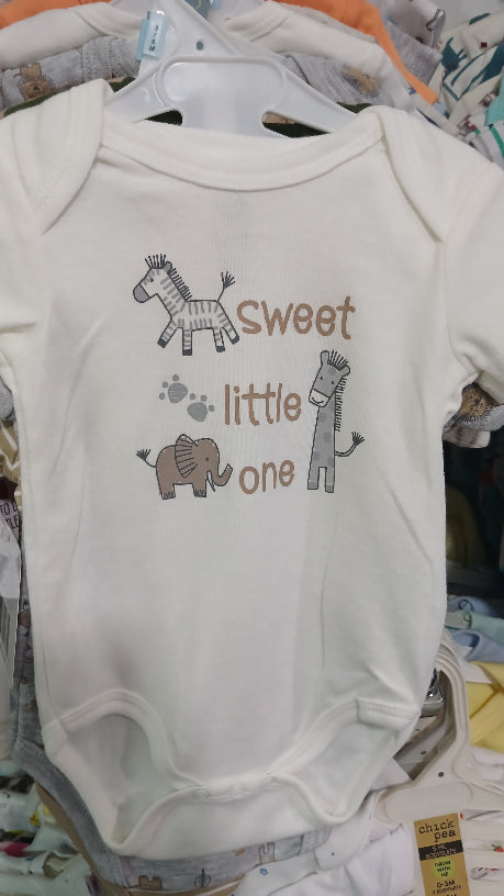 Sweet little one boys 3pc onesies