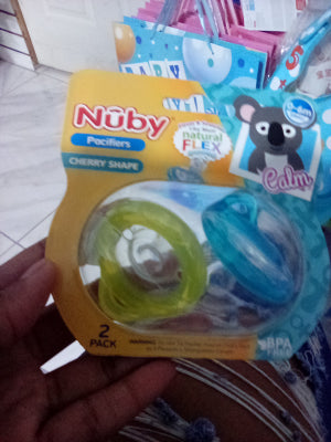 Cherry shape pacifier 2pcs set