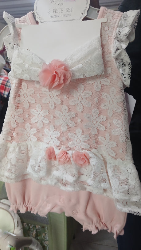 2pcs set headband and romper