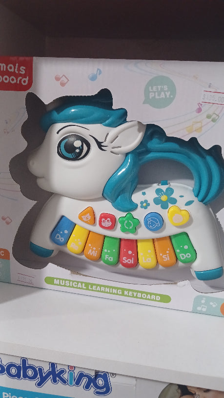 Musical learning keyboard