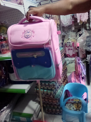 Pink collapsible bag