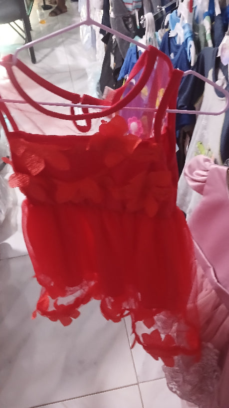 Red dress
