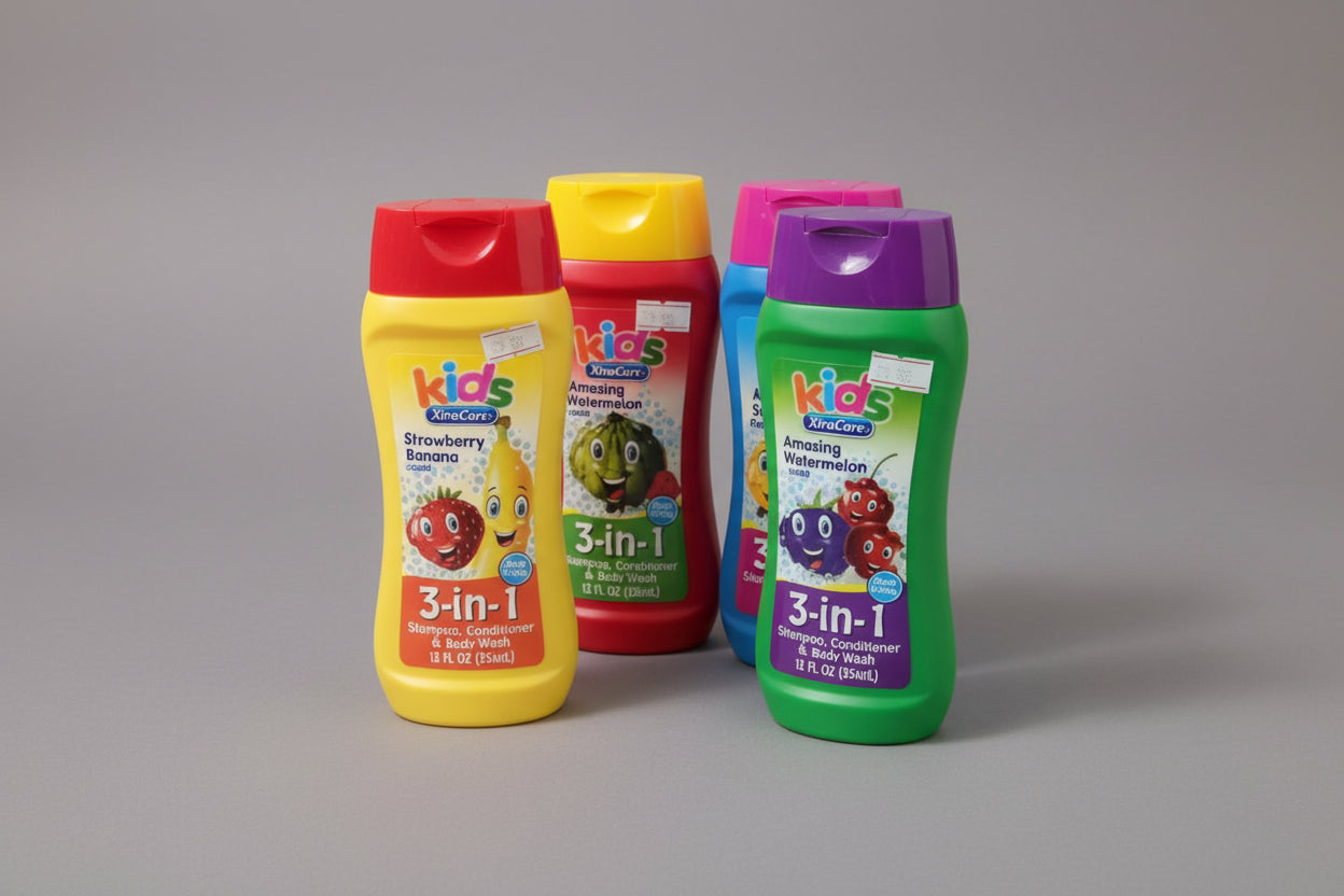 Kids Xtra Care 3 in 1 Shampoo, Conditioner & Wash