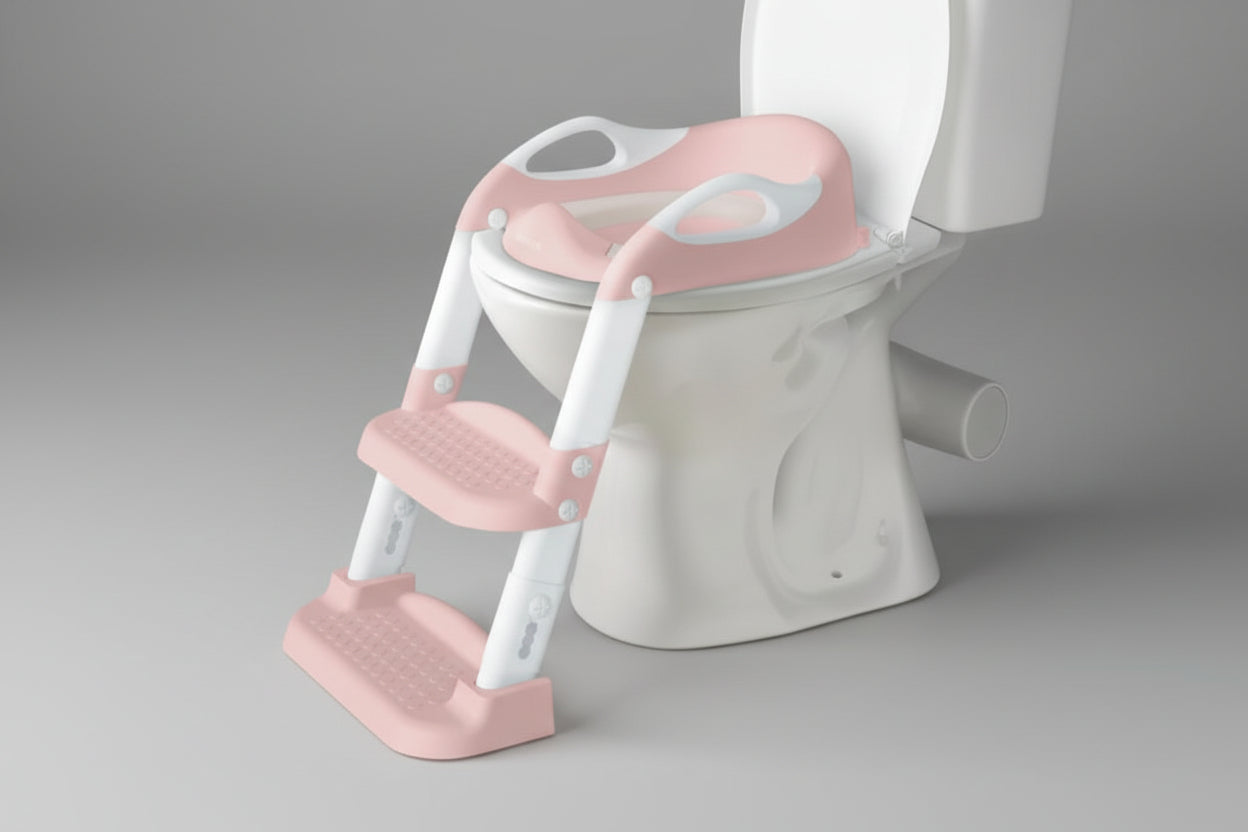 Pink Step up Toilet Seat 