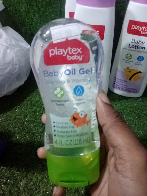 PLAYTEX baby oil gel