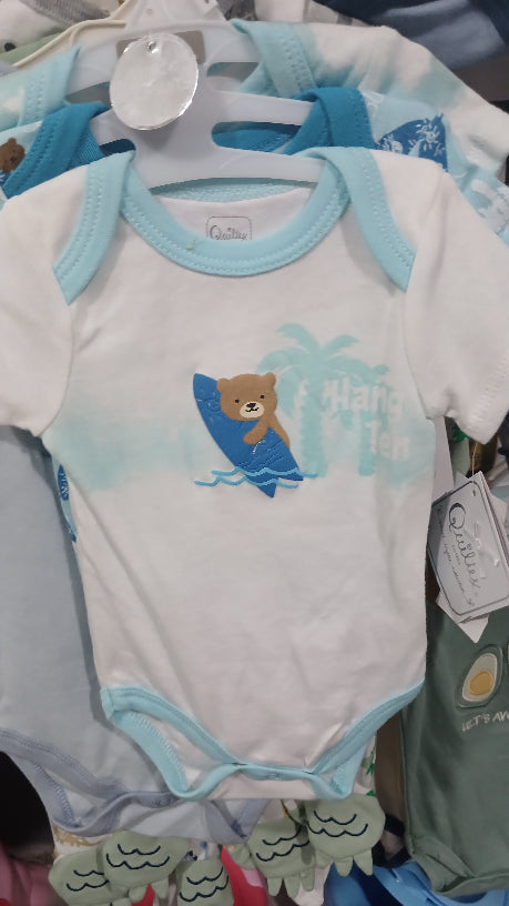 Hang ten 3pc onesies
