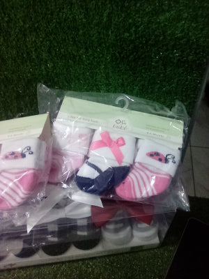 6pk terry socks ok baby