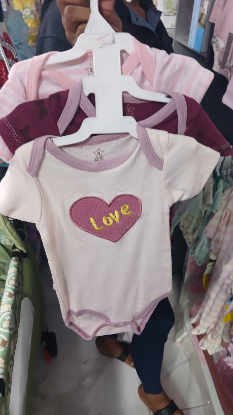 Love 3pcs onesie