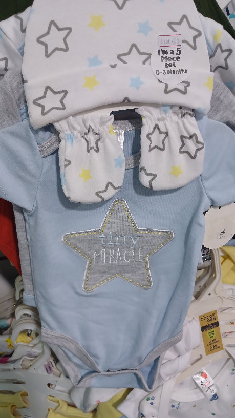 Tiny miracle boys 5pc set
