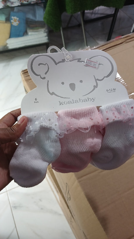 Koalababy whit and punk socks