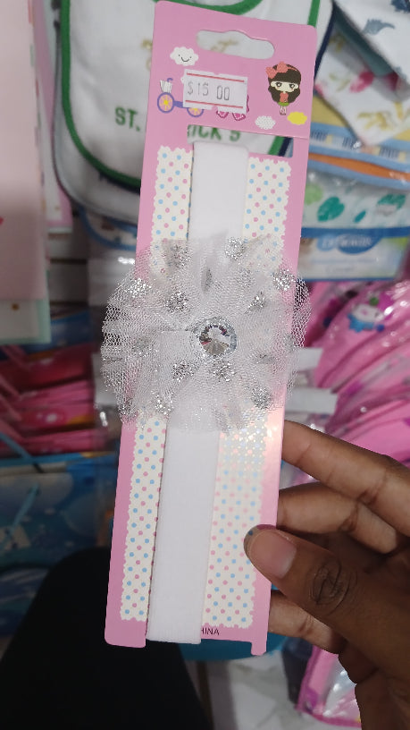 White diamond headband