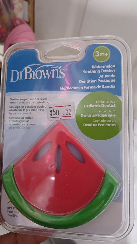 Watermelon soothing teether