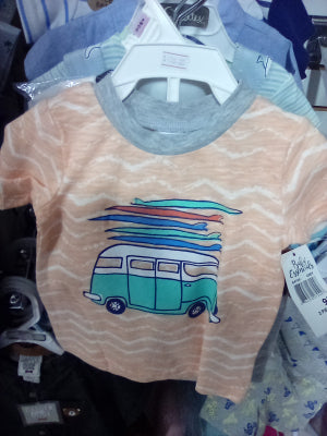 Orange bus set