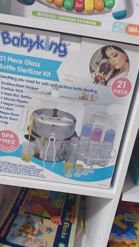 21 piece bottle sterilizer kit